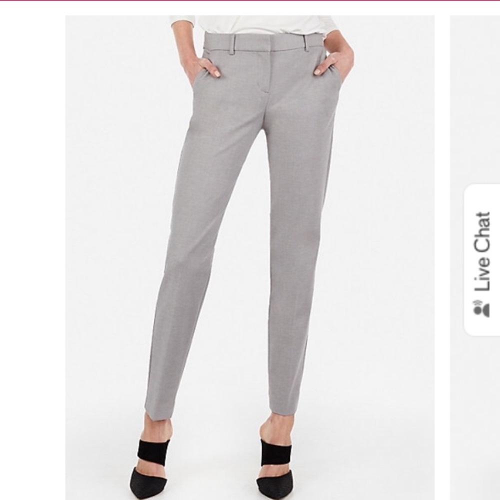 Express Midrise Ankle Columnist Pants